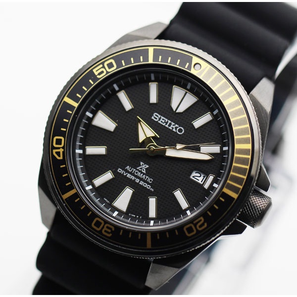 SEIKO นาฬิกา Black Samurai Automatic ประกันศูนย์ไซโก้ไทย SRPB55K1