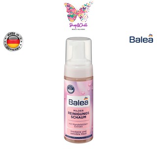 โฟมล้างหน้าสำหรับผิวแห้ง บอบบาง Balea Mild Cleansing Foam For Dry &amp; Sensitive Skin 150 ml