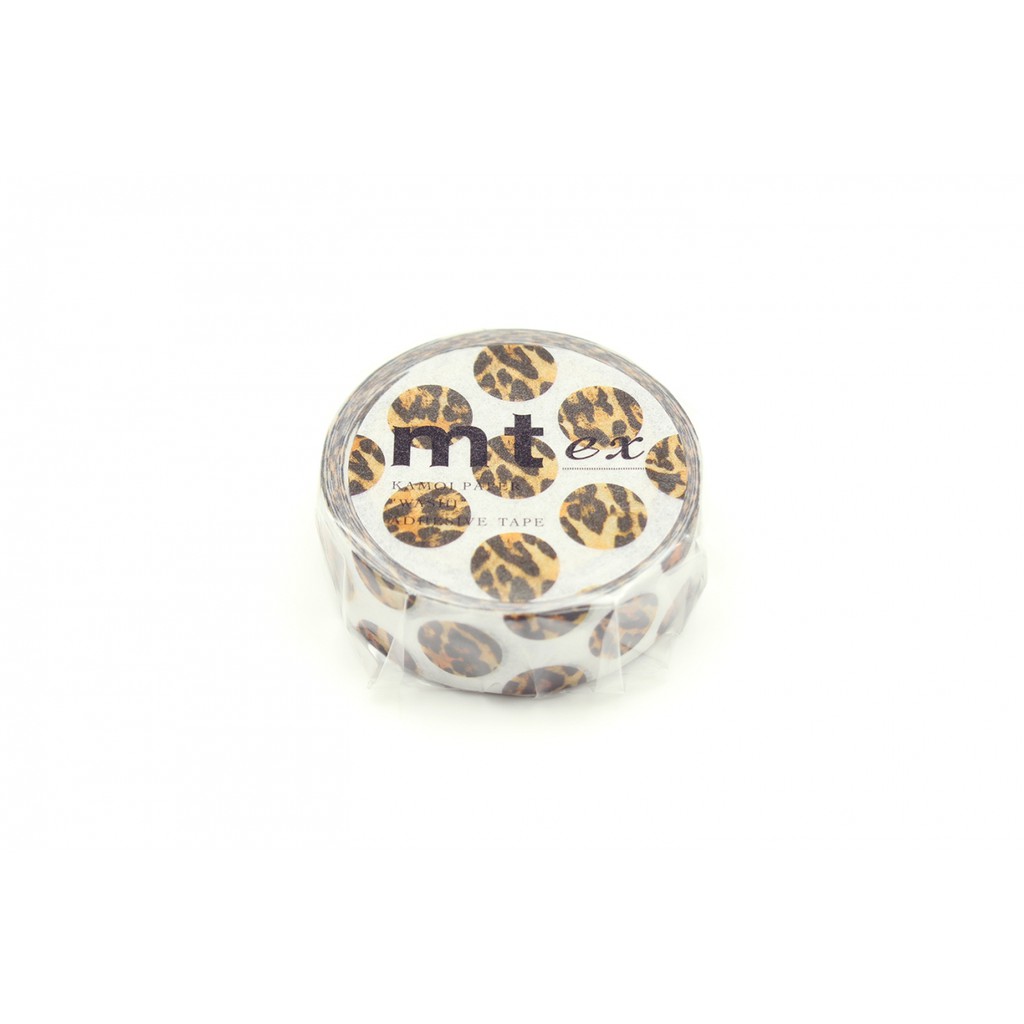 mt masking tape dot leopard (MTEX1P168) / เทปตกแต่งวาชิ ลาย dot leopard แบรนด์ mt masking tape ประเท