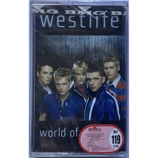 Cassette Tape เทปคาสเซ็ตเพลง Westlife World Of Our Own ลิขสิทธิ์ ซีล