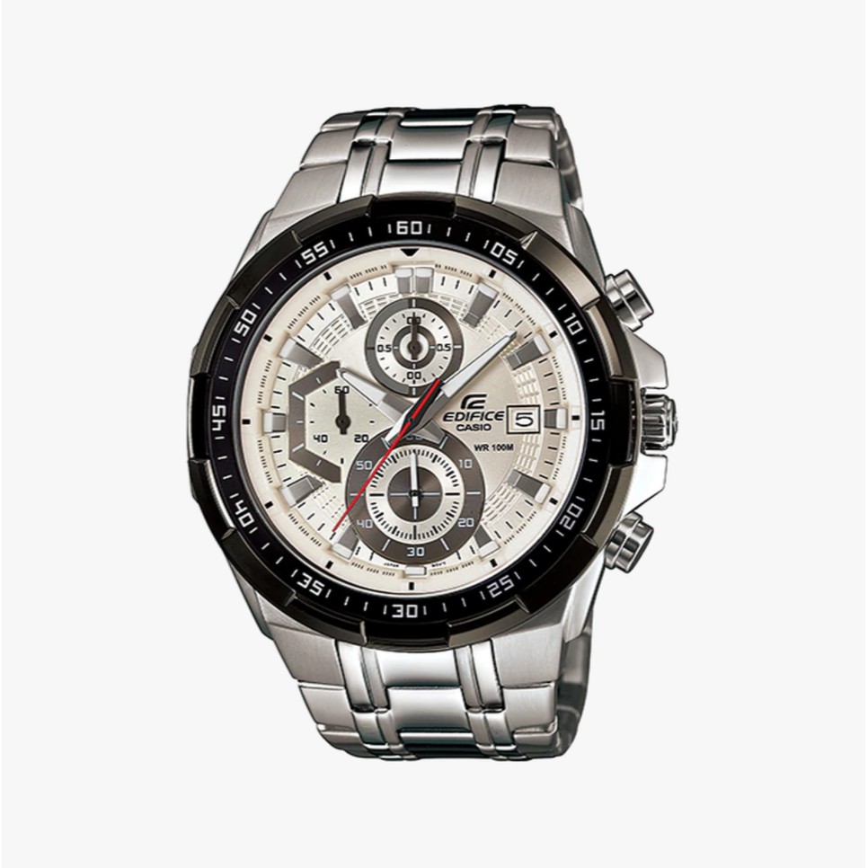 Casio นาฬิกาข้อมือผู้ชาย Edifice Standard Chonograph Silver รุ่น EFR-539D-7AVUDF