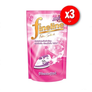 ไฟน์ไลน์ สเปรย์หอมรีดผ้าเรียบ Pleasure Pink  500มล. ชมพู(ถุง) (แพ็ค 3 ถุง) (8851989930428)