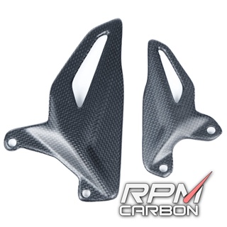 Ducati Panigale/Streetfighter V4 Carbon Fiber Heel Guards DP Style