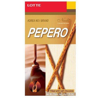 Lotte Nudepepero 50g  ซื้อ 1 ฟรี 1 Lotte Nudepepero 50g ซื้อ 1 ฟรี 1