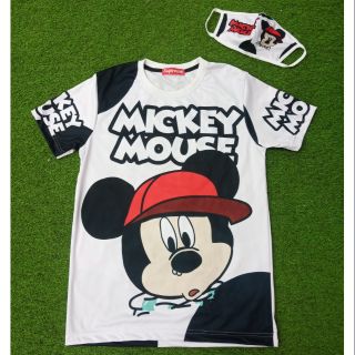 เสื้อยืดสกรีนลาย อก 38"
