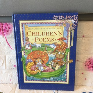 The classic book of best loved :CHILDREN ‘S •POEMS หนังสือนิทานปกแข็งเล่มใหญ่(มือสอง)-cb2