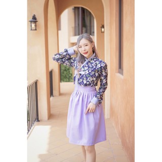 [BORAUNNII HAN05] ชุดฮันบกประยุกต์ สีสวยลูกคุณหนู งานพรีเมียม พร้อมส่ง