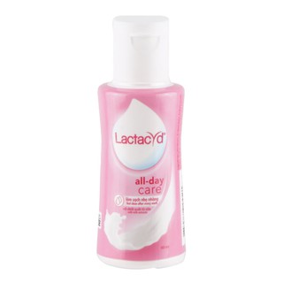 LACTACYD ALL-DAY CARE มีให้เลือก 2 ขนาด 60 มล. / 150 มล. สีชมพู แลคตาซิด ผลิตภัณฑ์ทำความสะอาดจุดซ่อนเร้น สูตรออลเดย์แคร์