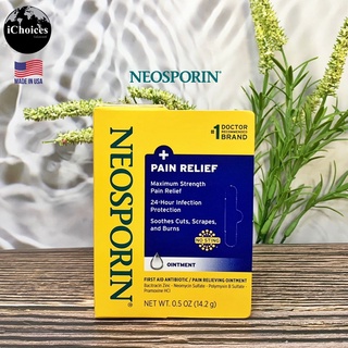 [Neosporin] Pain Relief 24-Hour Infection Protection, Ointment 14.2 g ครีมลดอาการปวด ได้ตลอด 24 ชั่วโมง