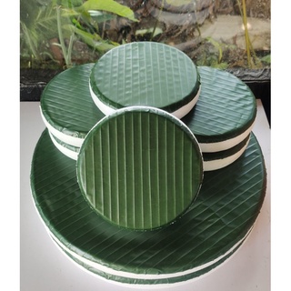 โฟมทรงโดนัทปูผ้ากลีบใบตอง✅💯✅