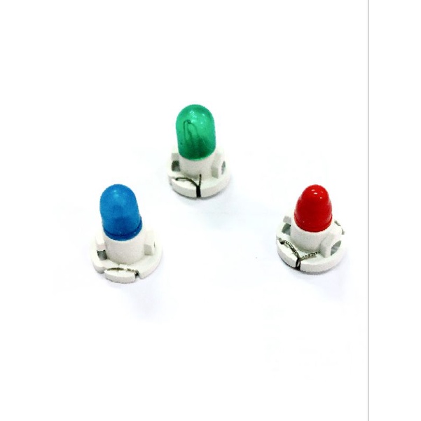 หลอดไฟแผงหน้าปัดรถยนต์ 12V สีฟ้า สีเขียว และสีแดง