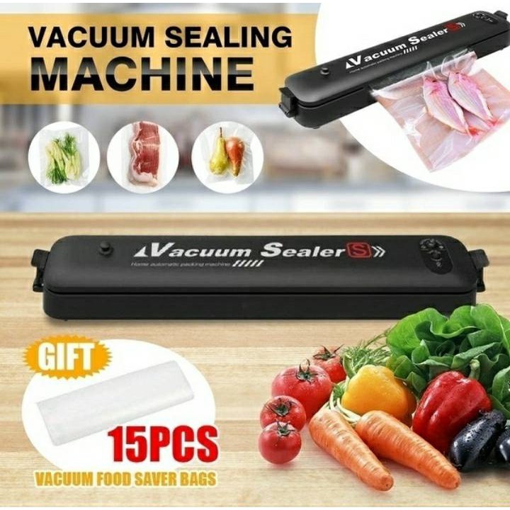 เครื่องซีลสูญญากาศ Vacuum Sealer S LP11S(รุ่นอัพเกรด) ฟรีถุงพลาสติก 15 ใบ Shopee Thailand