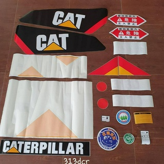 สติ๊กเกอร์ แคท Caterpillar 313DCR