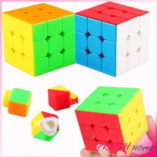 รูบิค  3x3x3 ความเร็วระดับมืออาชีพ รูบิค ลูกบาศก์ ของเล่นลับสมอง Twist Puzzle Rubik's Cube & MF3RS Racing Cube