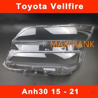 ฝาครอบไฟหน้ารถยนต์ สําหรับ TOYOTA Vellfire Anh30 15-21 ฝาครอบไฟหน้า / ฝาครอบไฟหน้าตรงรุ่น สำหรับ / ฝาครอบไฟหน้าสําหรับ / ฝาครอบเลนส์ไฟหน้า รถยนต์สําหรับ / เลนส์ไฟหน้า