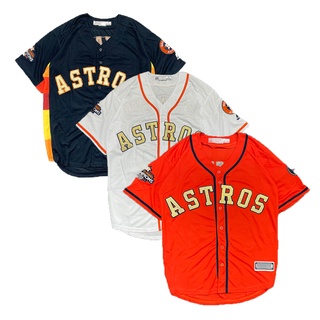 เสื้อกีฬาเบสบอลแขนสั้น Mlb ขนาดใหญ่ สไตล์ฮิปฮอป