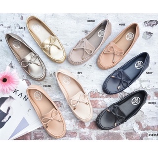 Bow Moccasin 🎀 รองเท้าลำลองผู้หญิง รองเท้ามอกกาซีน มีโบว์ พื้นนุ่ม