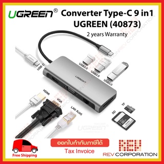 Converter Type-C 9 in1 UGREEN (40873)