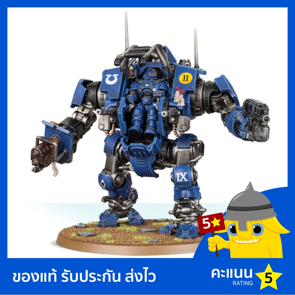 Tactical Warsuit Space Marines Warhammer 40.000 - Miniatura Primaris Invictor Tactical Warsuit Per Space Marines, Da Assemblare Miniatura Space Marines Primaris