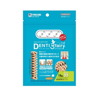 พร้อมส่ง ขนมสุนัข Forcans Dentisley Fairy SS 14 ชิ้น ขนมขัดฟันสุนัข สำหรับสุนัขพันธุ์เล็ก