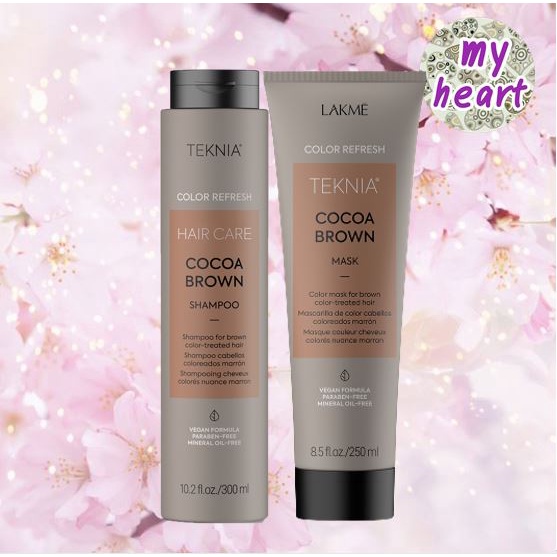 Lakme Saffron Copper Shampoo/Mask แชมพู มาส์ก เพิ่มเม็ดสี สำหรับโทนสีส้ม / ทองแดง ช่วยเติมเต็มเม็ดสีส้ม