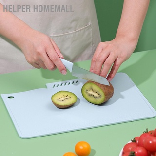 Helper Homemall เขียงพลาสติก อเนกประสงค์ แบบพกพา พร้อมที่แขวนมีด สําหรับห้องครัว