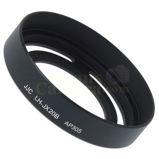 LH-JX20B ฮู้ดสีดำกล้องฟูจิ X10,X20,X30 พร้อมอะแดปเตอร์ ใช้แทน FujiFilm LH-X10 Lens Hood