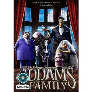 DVD หนังการ์ตูน The Addams Family ตระกูลนี้ผียังหลบ