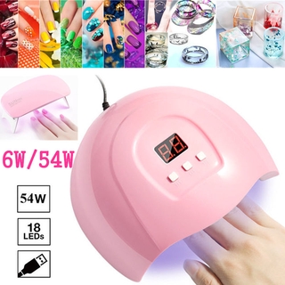 ❤พร้อมส่ง❤ UV/LED ลดแรง เครื่องอบเล็บเจล SUN Mini จิ๋วแต่แจ๋ว ขนาดพกพา 6/54W UV Resin Dryer