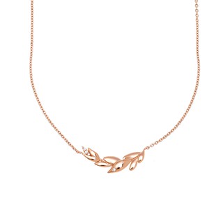 Aevari Bountiful Rose Gold Necklace 925 Silver Rose Gold Plating