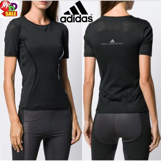 Adidas by Stella McCartney - ใหม่ เสื้อแทรกผ้าตาข่ายใส่ออกกำลังกายทรงรัดรูป EA2215 EA2216 EA2217 EA2212 DP3544 FS7577