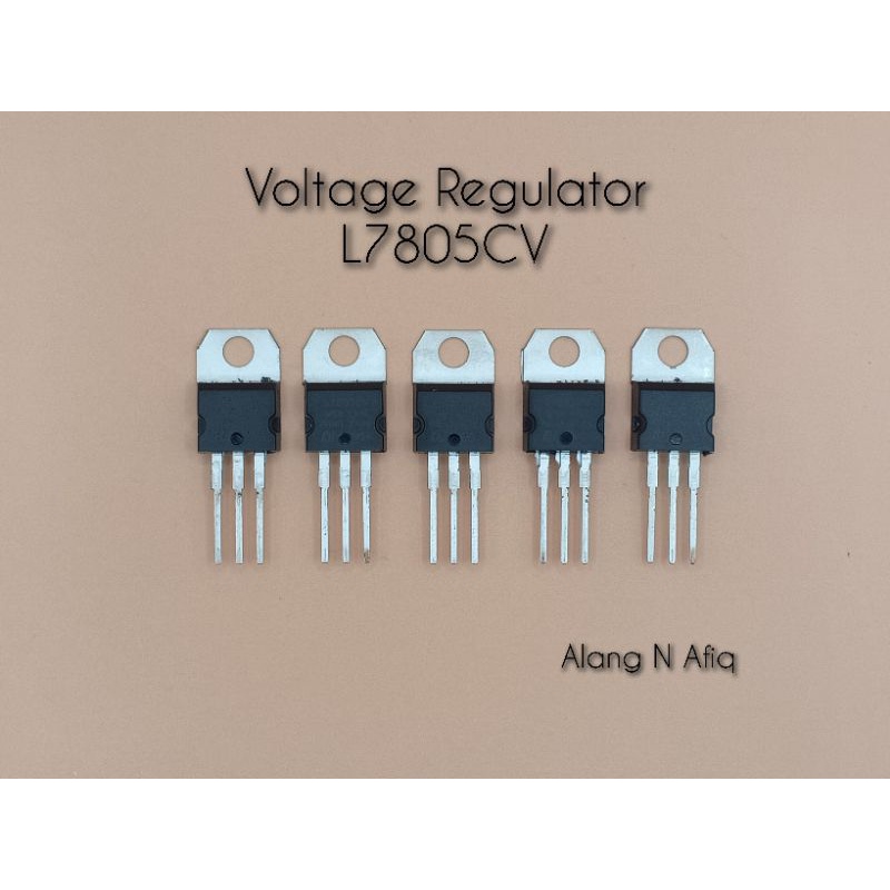 ⚡ เรกูเลเตอร์ L7805CV 5V 7805