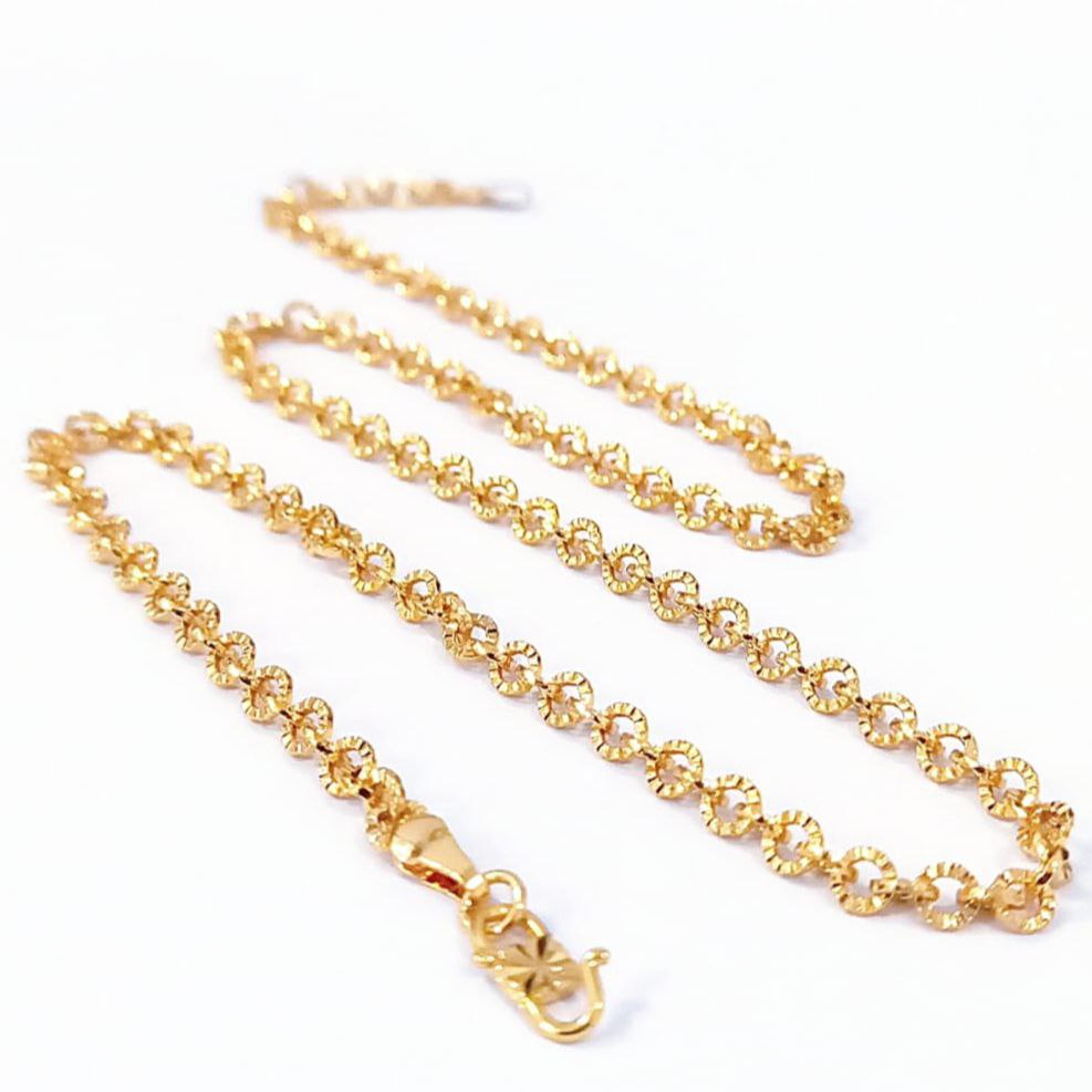 สร้อยคอ NURI/SIEM พร้อมจานทอง MOTIF สําหรับผู้หญิงและผู้ชาย, AFFORDABLE, DURABLE และยาวนาน