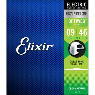 Elixir - Electric Optiweb Custom Light 9 - 46 สายกีต้าร์ ไฟฟ้า