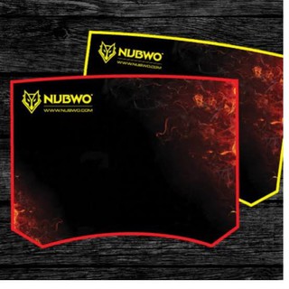 NUBWO แผ่นรองเมาส์ Mouse PAD (แบบผ้า) NUBWO NP013