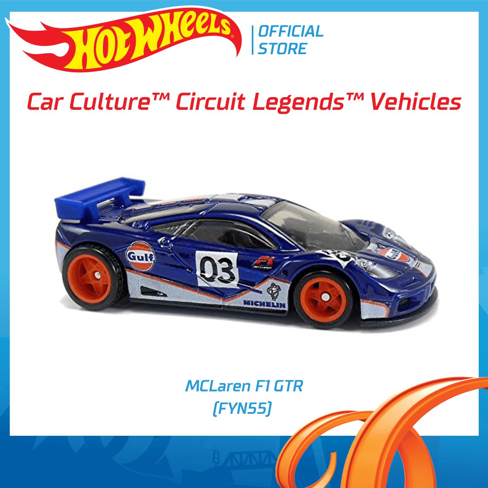 Hot Wheels Mclaren F1 Gtr Vehicle Premium Collection Of Car Culture 1 64 Scale Vehicles Car Culture Circuit Legends Vehicles For 3 Kids Years Old Up Toys Games Die Cast Vehicles Signtech Com Vn