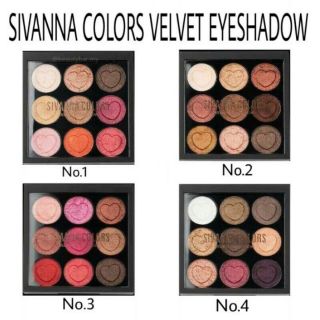 อายแชโดว์เนื้อครีม Sivanna Velvet Eyeshadow รุ่นHF4002