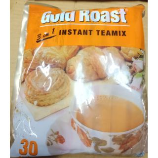 ชาร้อน ชาผงสำเร็จรูป 3 in 1  gold roast