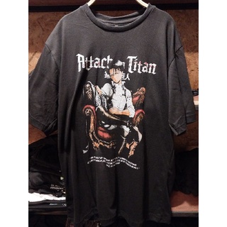 เสื้อยืดผ้าฝ้ายพรีเมี่ยม เสื้อยืด Attack On Titan/ผ่าพิภพไททัน T-shirt