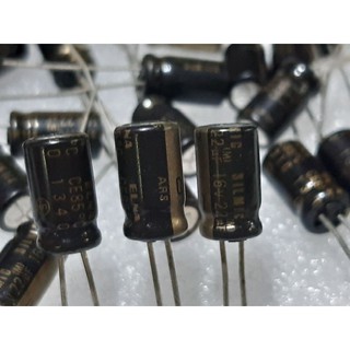 Elna Silmic ARS 22uf 16v capacitor ตัวเก็บประจุ คาปาซิเตอร์