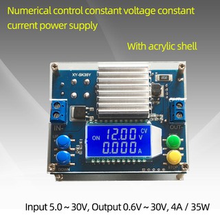 SK35Y DC DC อัตโนมัติ Boost / Buck Converter CC CV โมดูลไฟ 0.6-30V 4A 35W 5V 12V 24V Step Up Step Down โมดูล