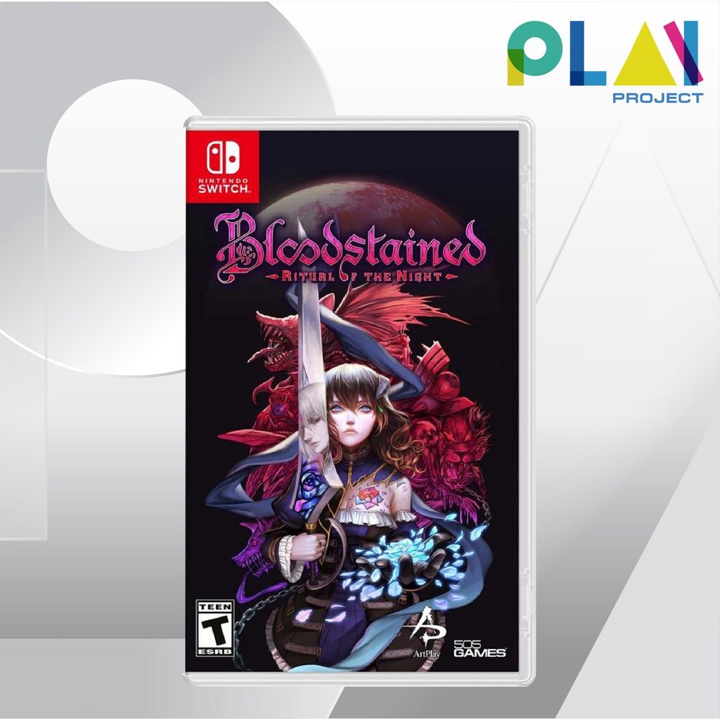 Nintendo Switch : Bloodstained : Ritual Of The Night [มือ1] [แผ่นเกมนินเทนโด้ สวิตช์]