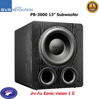 SVS PB3000 13" Subwoofer (Black Ash)