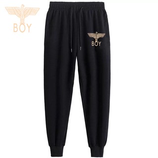 Jogger Pants (BLACK / GRAY) ** AA-328   กางเกงขายาวใส่ได้ชายแะหญิงกางเกงขาจั๊ม **งานเกรดพรีเมี่ยม ใส่สบายมาก