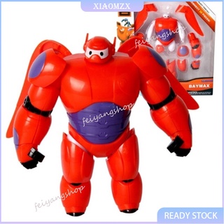 ฟิกเกอร์ Big Hero 6 Baymax Robot Deformable Armor ของเล่นสําหรับเด็ก