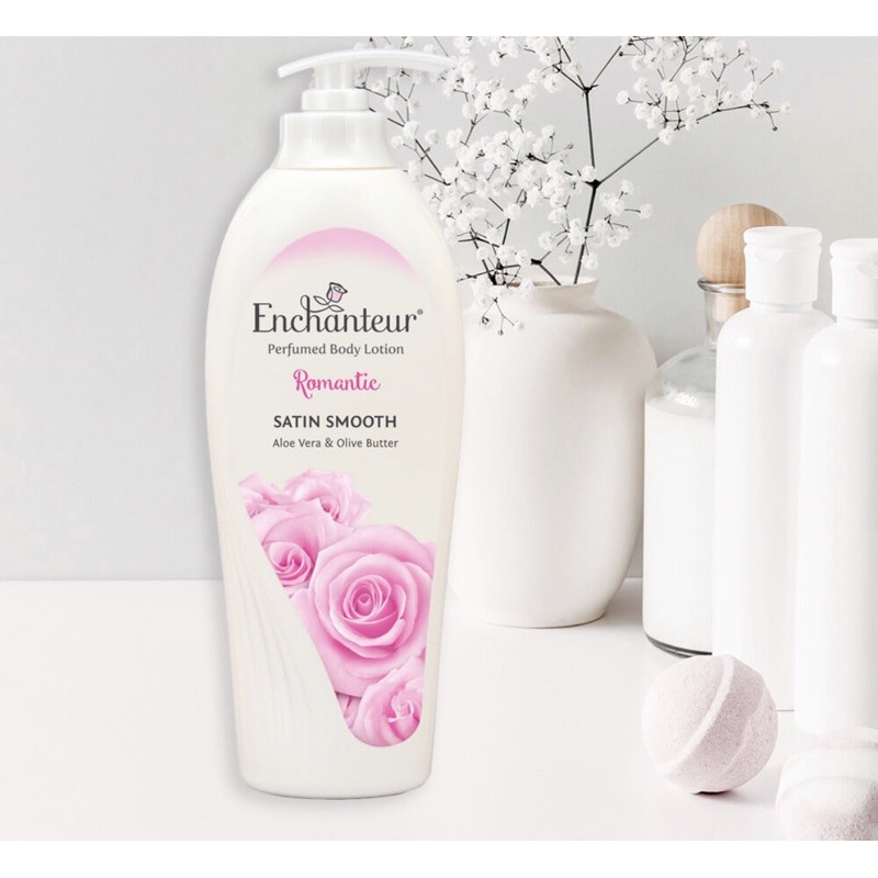 Enchanteur lotion Romantic 500 ml โลชั่นบำรุงผิวกาย 139฿
