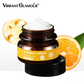 Vibrant GLAMOUR Nature ครีมวิตามินซี ไวท์เทนนิ่ง ให้ความชุ่มชื้น 50 กรัม