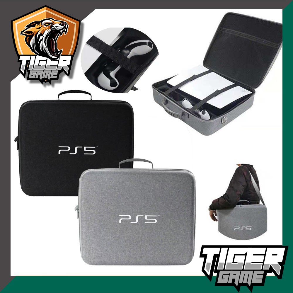 กระเป๋า ใส่เครื่อง Playstation 5 ใบใหญ่ (กระเป๋าสี่เหลี่ยม PS5)(กระเป๋า Playstation 5)(กระเป๋า Ps5 Slim)(Ps5 Slim Bag)