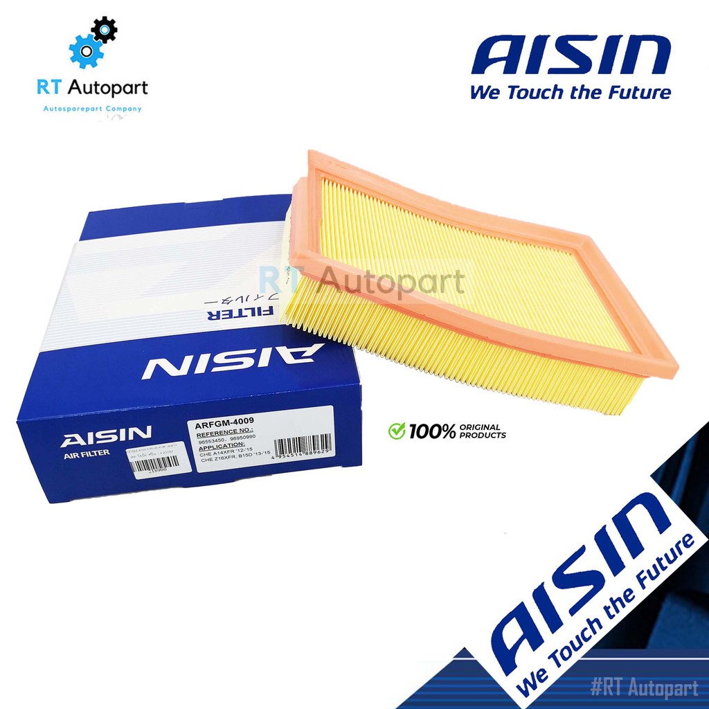 Aisin กรองอากาศ Chevrolet Sonic Spin 1.4 A14XFR 1.6 Z16XFR ปี12-16 / กรองอากาศ Sonic โซนิค Spin สปิน / 96553450 96950990