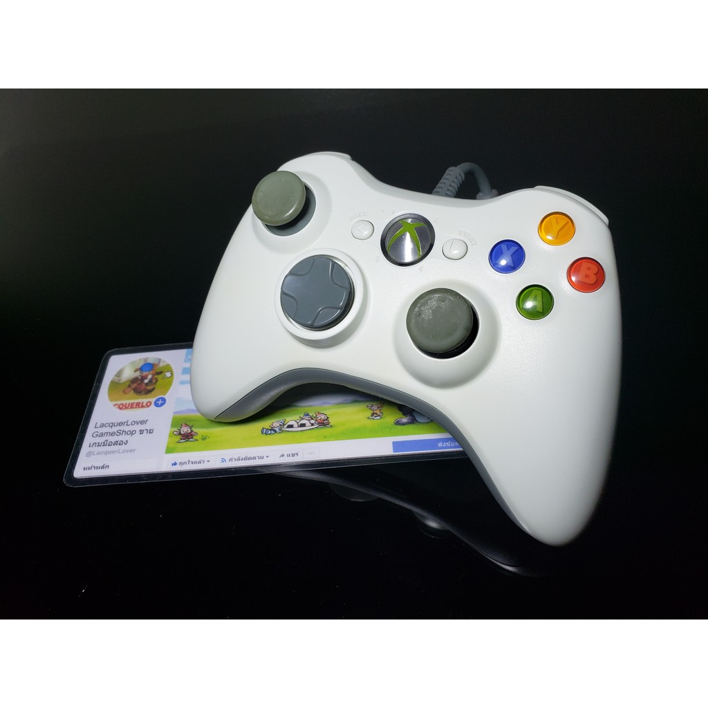 [SELL] Official Microsoft XBOX360 Controller White (USED) จอยสำหรับ XBOX360 ของแท้  !!